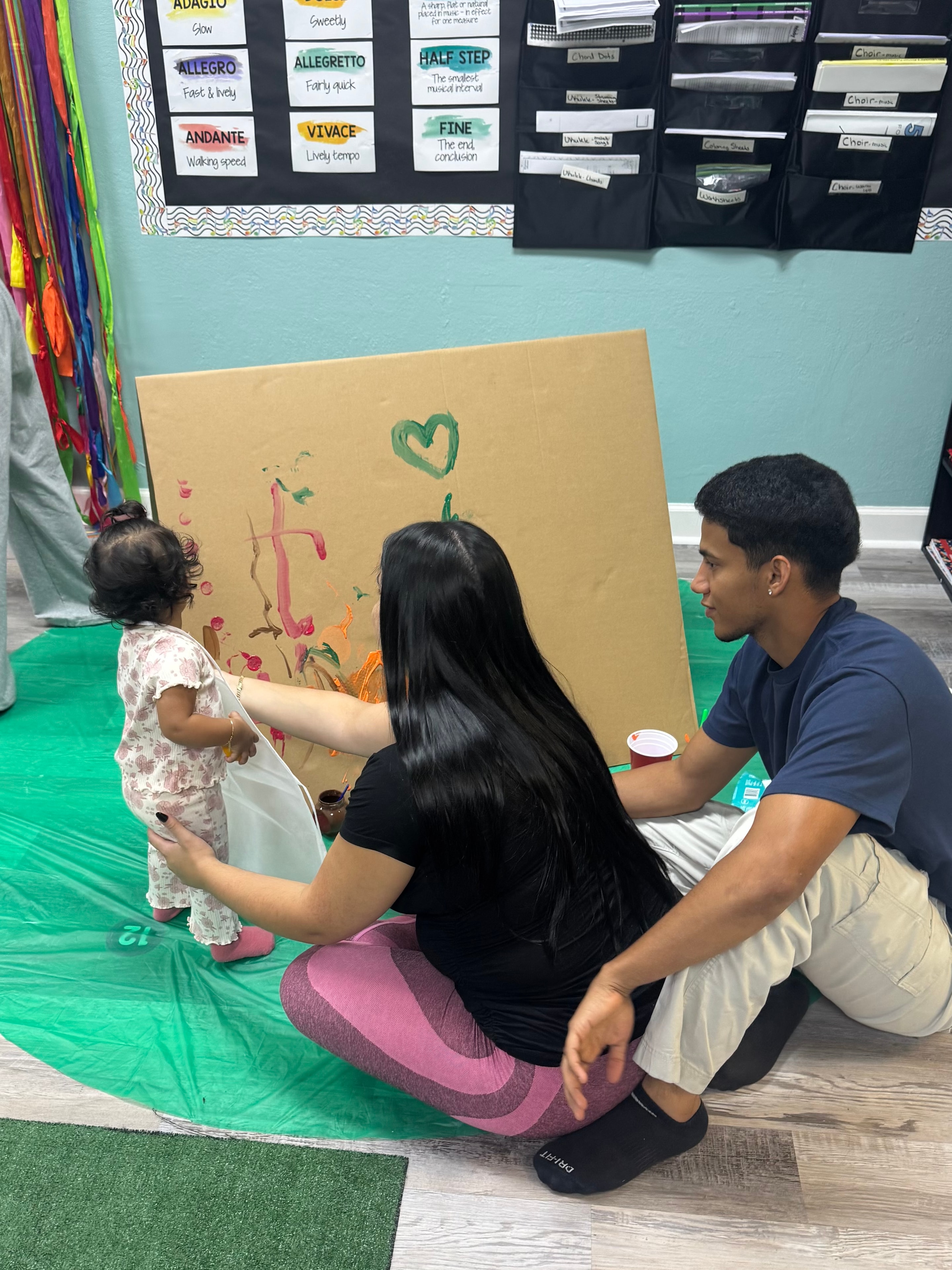 Child exploring a sensory activity at Sincerely Sensory
